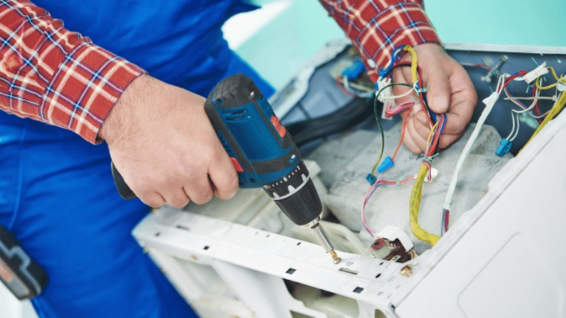 Dilovası Alarko Alarko çamaşır makinesi kart tamiri – Su almama arızası orijinal parça ile giderildi. - Teknik servis örneği